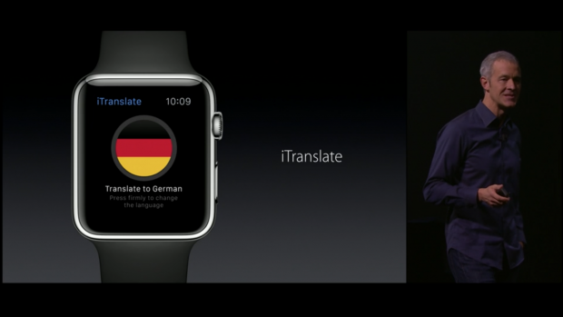 ...und iTranslate geh&ouml;ren zu den ersten nativen Apps. (Bild: Apple/Screenshot: Golem.de)